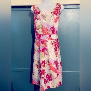 Studio 1 fit and flare cocktail sleeveless dress